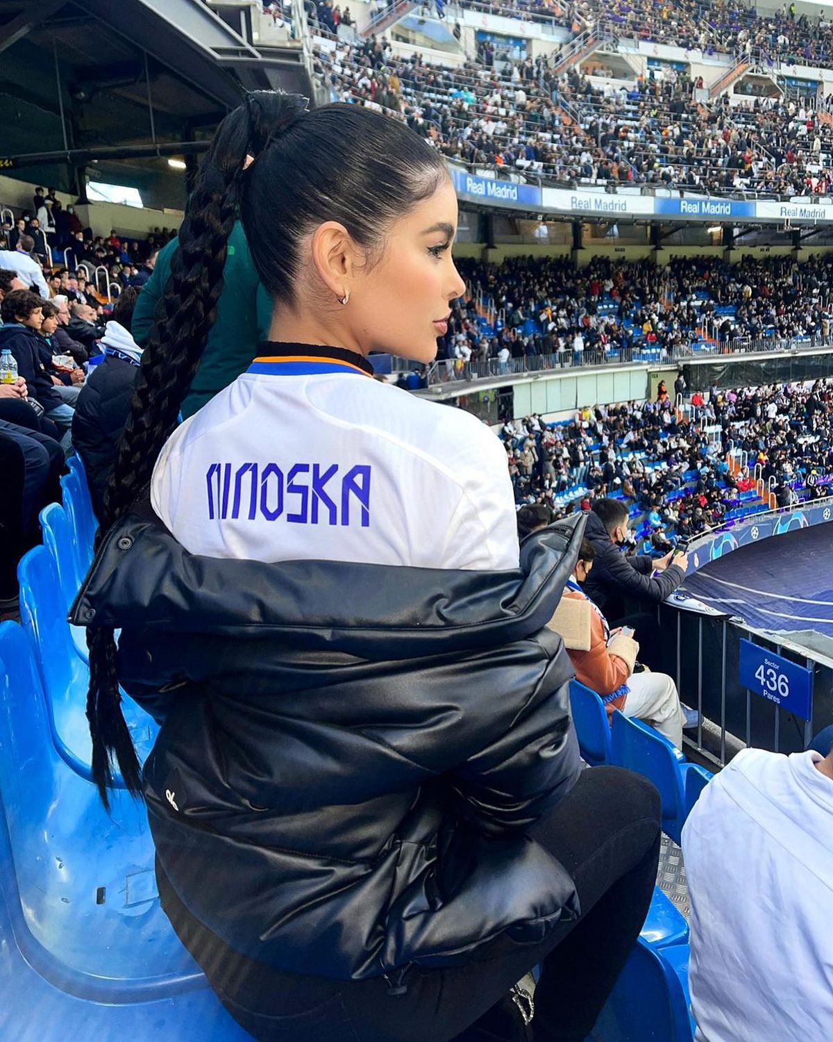 Modelul Ninoska Vasquez reaprinde zvonurile despre relația cu Vinicius » Cum a apărut la El Clasico