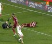 Momentul de panică din CFR Cluj - Sepsi, taxat în direct pe transmisiune: „Jucătorii ăștia n-au și ei părinți acasă?!”