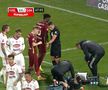 Momentul de panică din CFR Cluj - Sepsi, taxat în direct pe transmisiune: „Jucătorii ăștia n-au și ei părinți acasă?!”