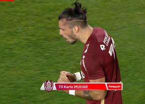 Muhar și Boateng, perechea letală a campioanei CFR Cluj » Cum au combinat la reușita decisivă din victoria cu Sepsi