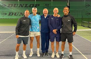 Boris Becker, eliberat din închisoare în decembrie, i-a luat locul lui Patrick Mouratoglou