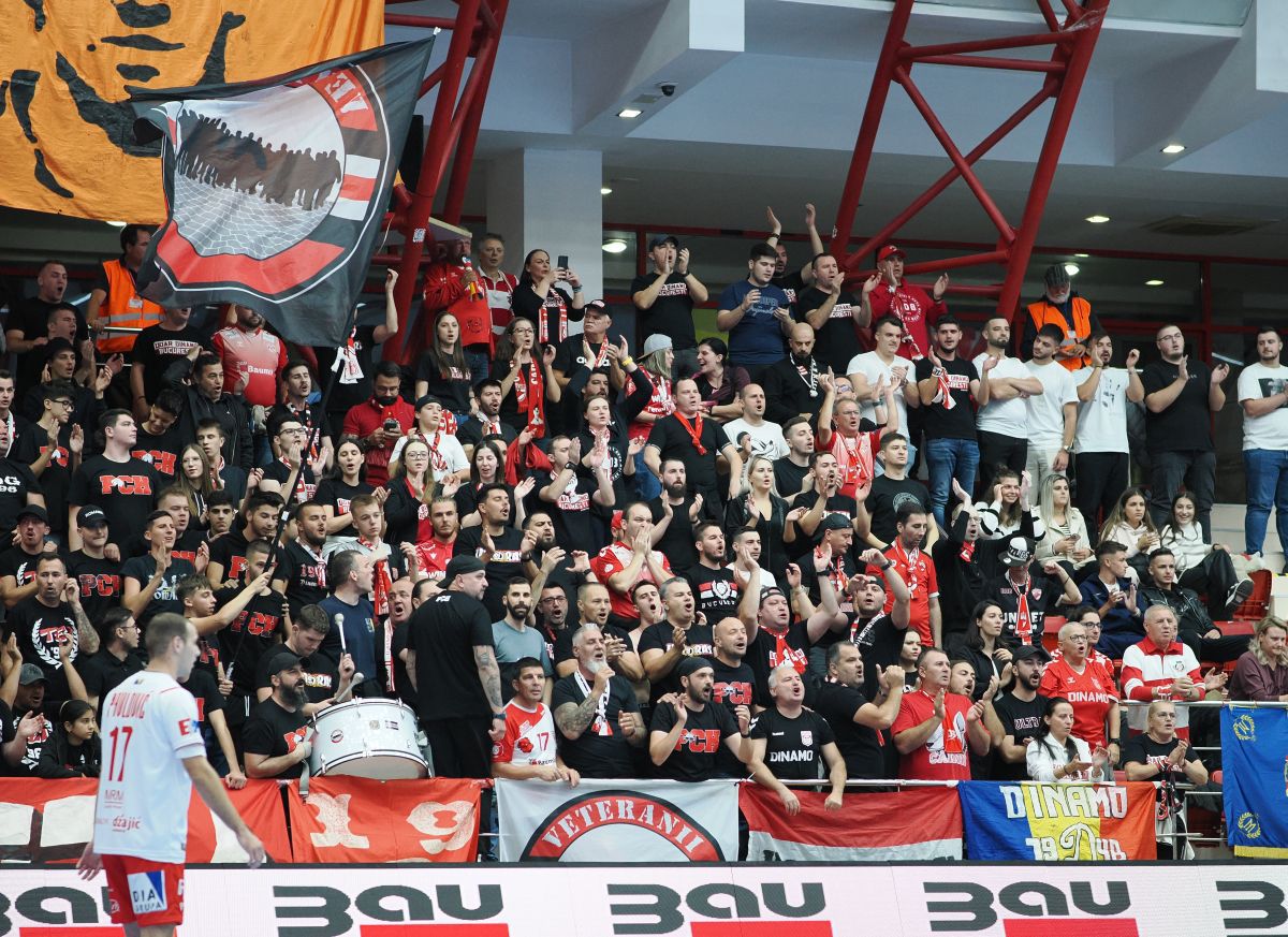 Cele mai spectaculoase imagini din Dinamo - Izvidac, EHF European League