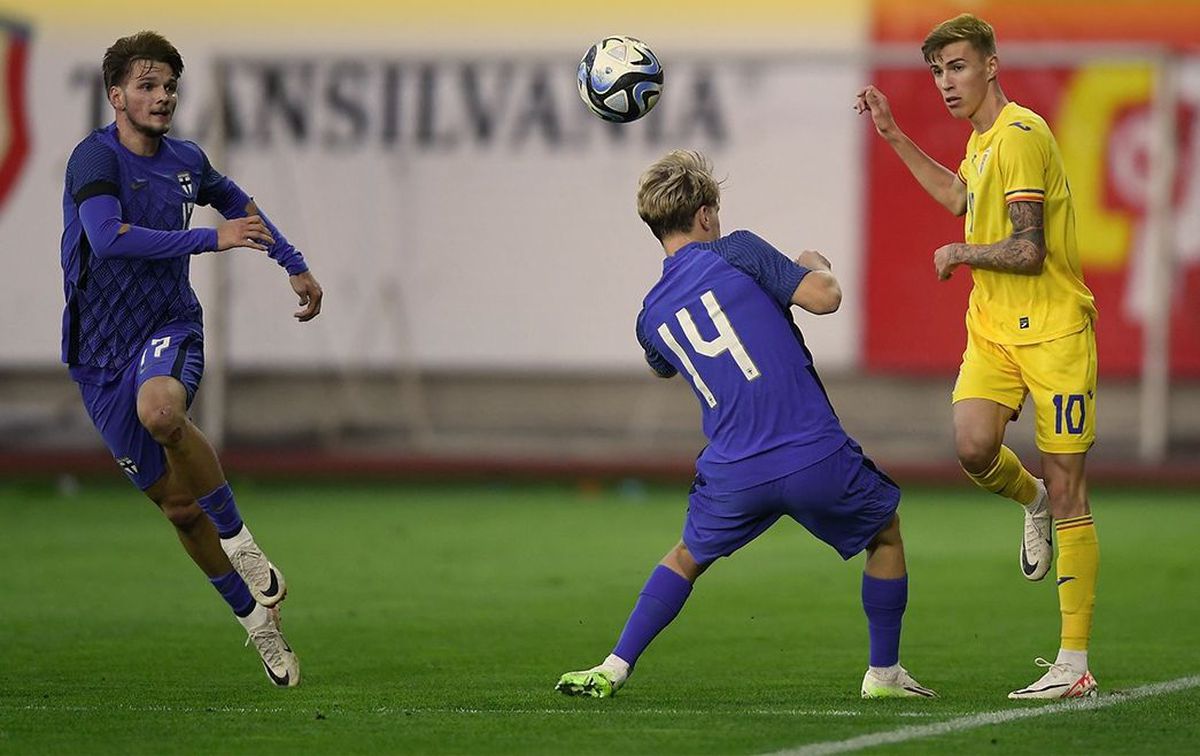 FOTO România U21 - Finlanda U21