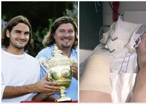 Antrenorului care i-a adus primul Grand Slam lui Roger Federer i-a fost amputat piciorul