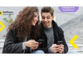 Raiffeisen Digital Bank oferă clienților noi  până la 200 de lei cashback