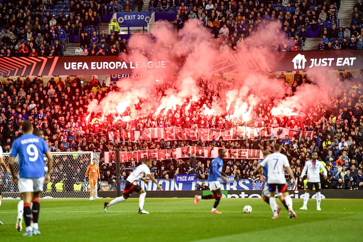 rangers, sanctionata de uefa inaintea meciului cu fcsb