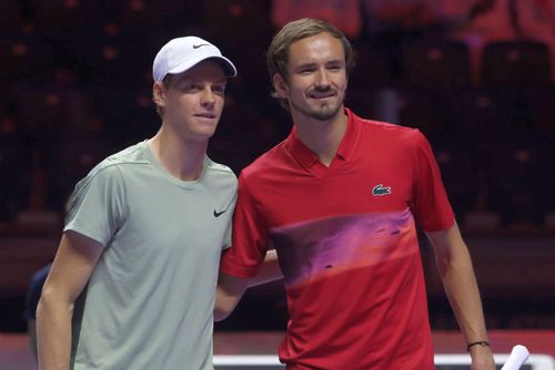 Daniil Medvedev a pierdut cu Sinner la Six Kings Slam. Foto: Imago