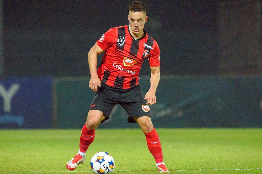 Lorand Paszka // foto: Facebook @ FK Csikszereda Premieră în fotbalul românesc » Jucătorul a fost pedepsit după ce a marcat în Superliga: „Nu sunt de acord”