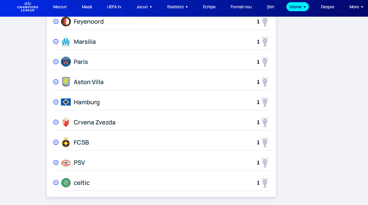 Ce s-a întâmplat pe site-ul UEFA. Războiul Steaua - FCSB