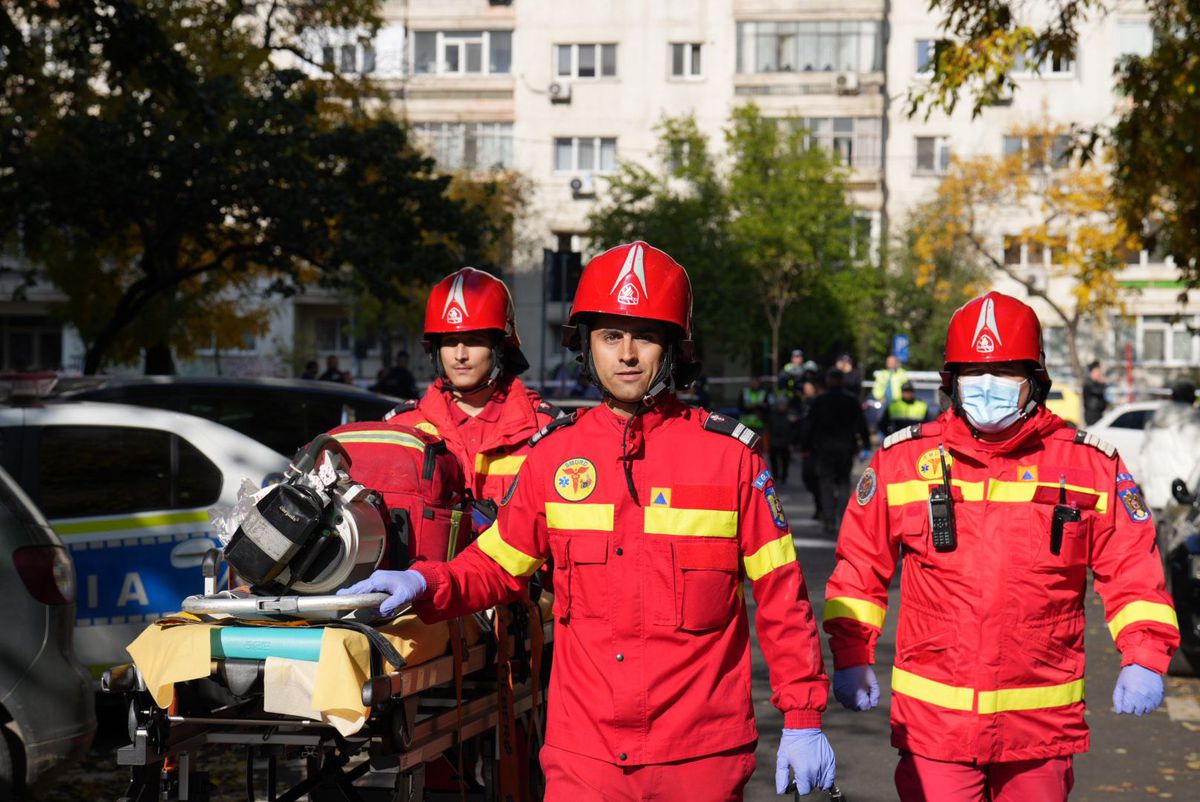 Bloc explodat în cartierul Rahova, foto: Imago