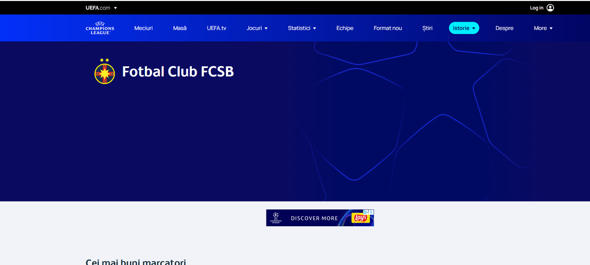 Ce s-a întâmplat pe site-ul UEFA. Războiul Steaua - FCSB