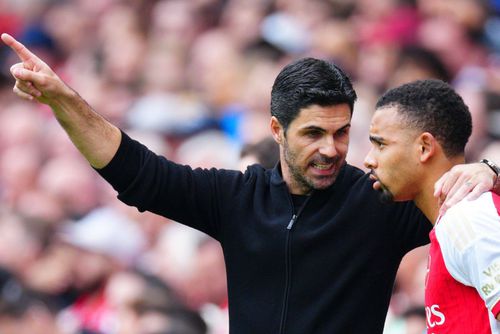 Mikel Arteta și Gabriel Jesus / Foto: Imago Images