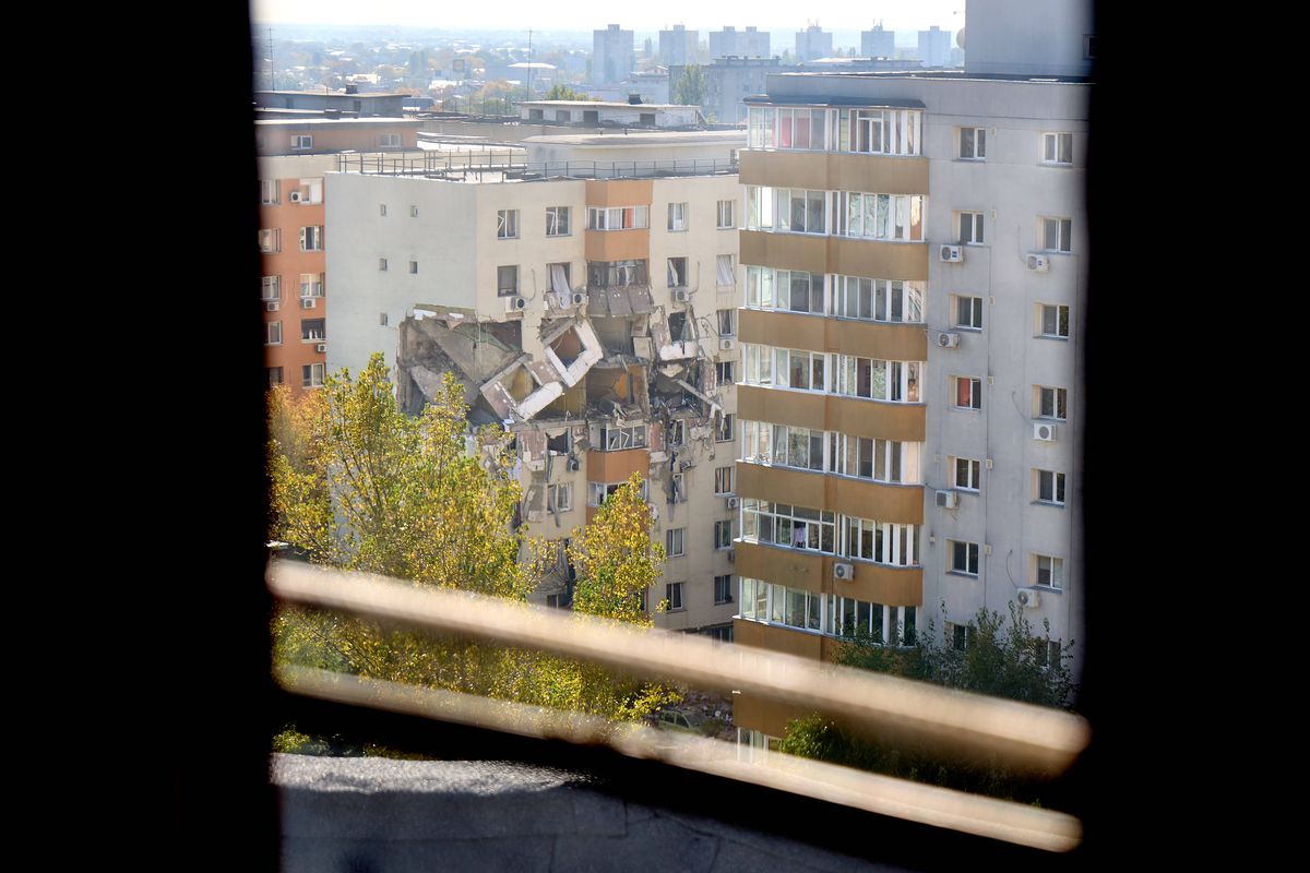 Bloc explodat în cartierul Rahova, foto: Imago