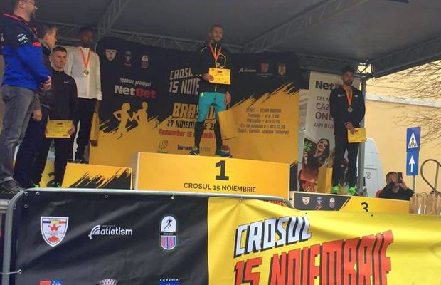 FOTO Românul Nicolae Soare a produs surpriza la ediția a 30-a a Crosului „15 Noiembrie”