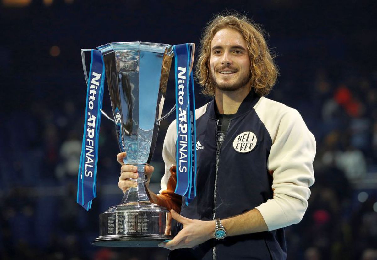 VIDEO+FOTO Finala Turneului Campionilor: Stefanos Tsitsipas l-a învins pe Dominic Thiem, după un meci de poveste