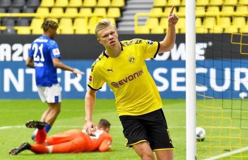 Borussia Dortmund refuză să respecte carantina impusă lui Erling Haaland de federația norvegiană.  foto: Guliver/Getty Images
