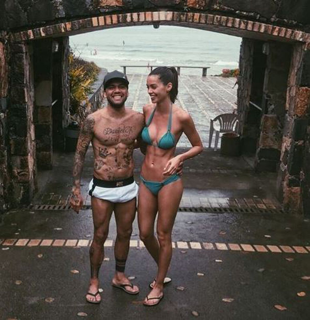 Culisele din spatele fotografiei postate de soția lui Dani Alves