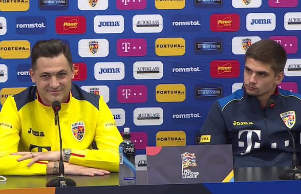 Mirel Rădoi și Răzvan Marin, conferință de presă înainte de meciul cu Irlanda de Nord » Selecționerul vrea revanșa: „În tur a fost un rezultat nedrept”