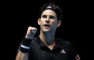 VIDEO Dominic Thiem l-a învins pe Rafael Nadal la Turneul Campionilor și a preluat șefia grupei