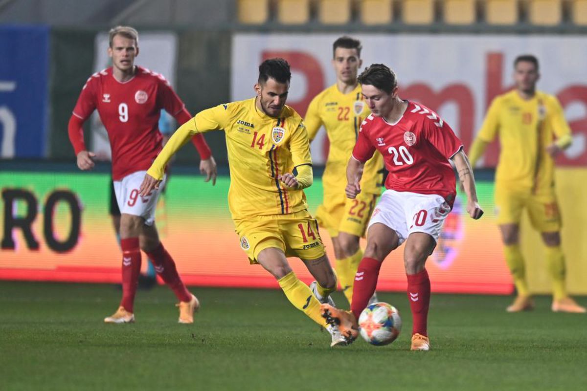 ROMÂNIA U21 - DANEMARCA U21 1-1. Căpitanul Ianis Hagi dă asigurări după calificarea la EURO: „Cu siguranță nu vom dezamăgi, am făcut țara mândră!”