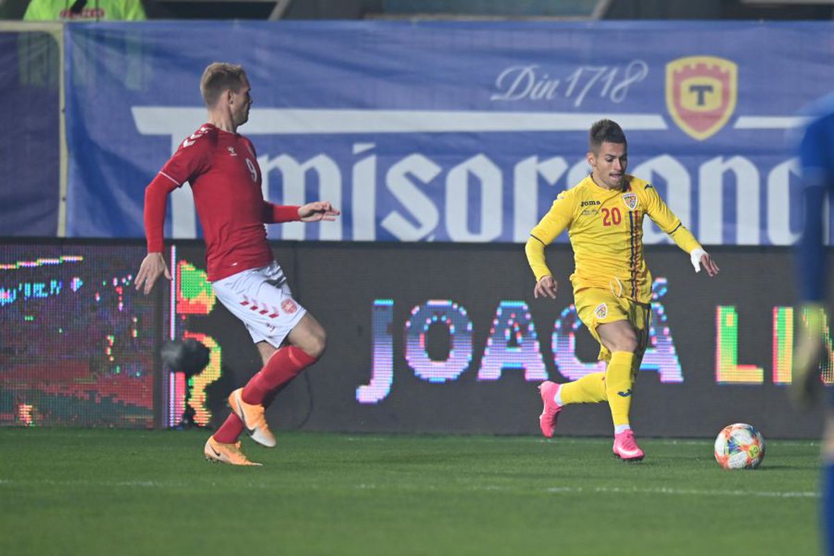 ROMÂNIA U21 - DANEMARCA U21 1-1. Eroul Valentin Costache, euforic după calificarea la EURO: „Sunt pur și simplu blocat!”