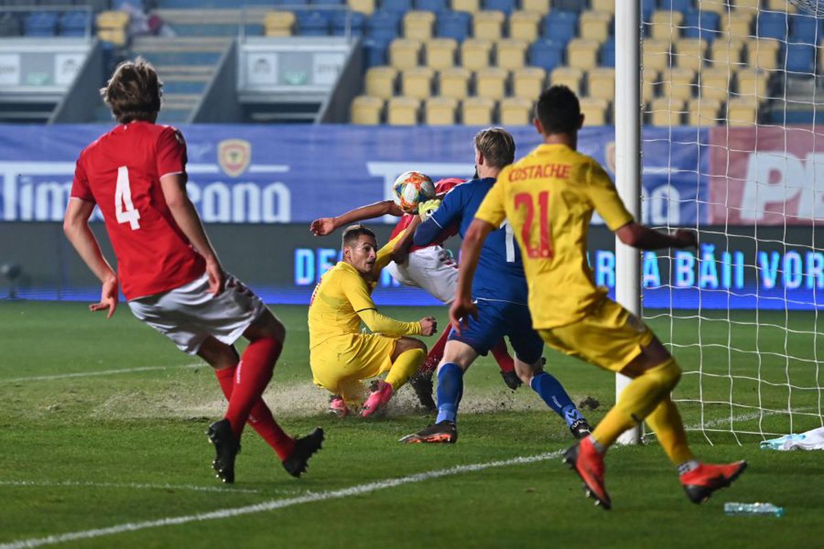 ROMÂNIA U21 - DANEMARCA U21 1-1. „Tricolorii”, prezenți la un turneu final inedit! Cum se va desfășura EURO 2021 și când are loc tragerea la sorți