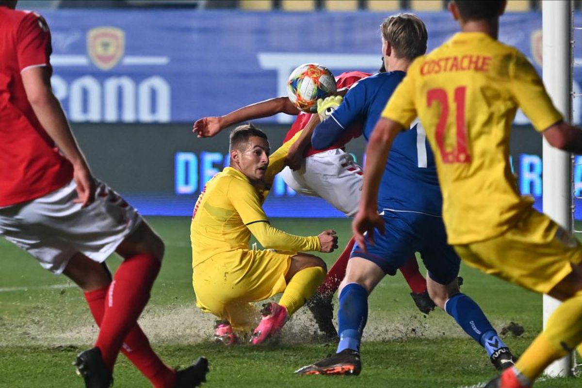 ROMÂNIA U21 - DANEMARCA U21 1-1. Note GSP » Mijlocașii de la FCSB, printre cei mai buni de pe teren + Cine a primit cea mai mare notă din echipa lui Adi Mutu