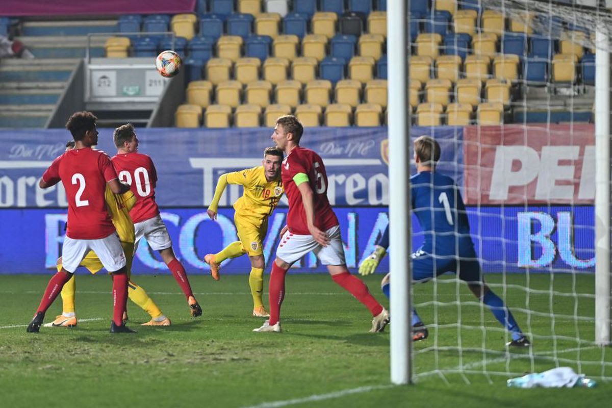 ROMÂNIA U21 - DANEMARCA U21 1-1. Căpitanul Ianis Hagi dă asigurări după calificarea la EURO: „Cu siguranță nu vom dezamăgi, am făcut țara mândră!”