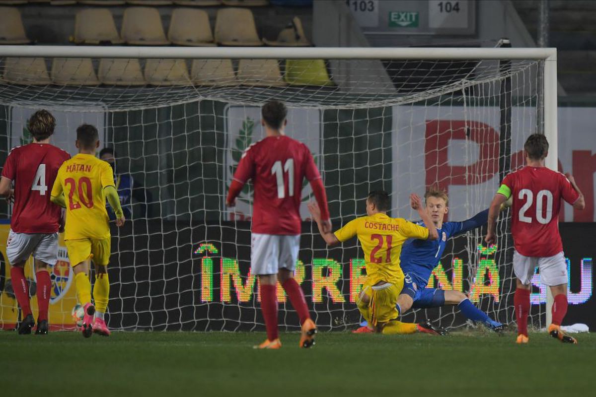 ROMÂNIA U21 - DANEMARCA U21 1-1. Căpitanul Ianis Hagi dă asigurări după calificarea la EURO: „Cu siguranță nu vom dezamăgi, am făcut țara mândră!”