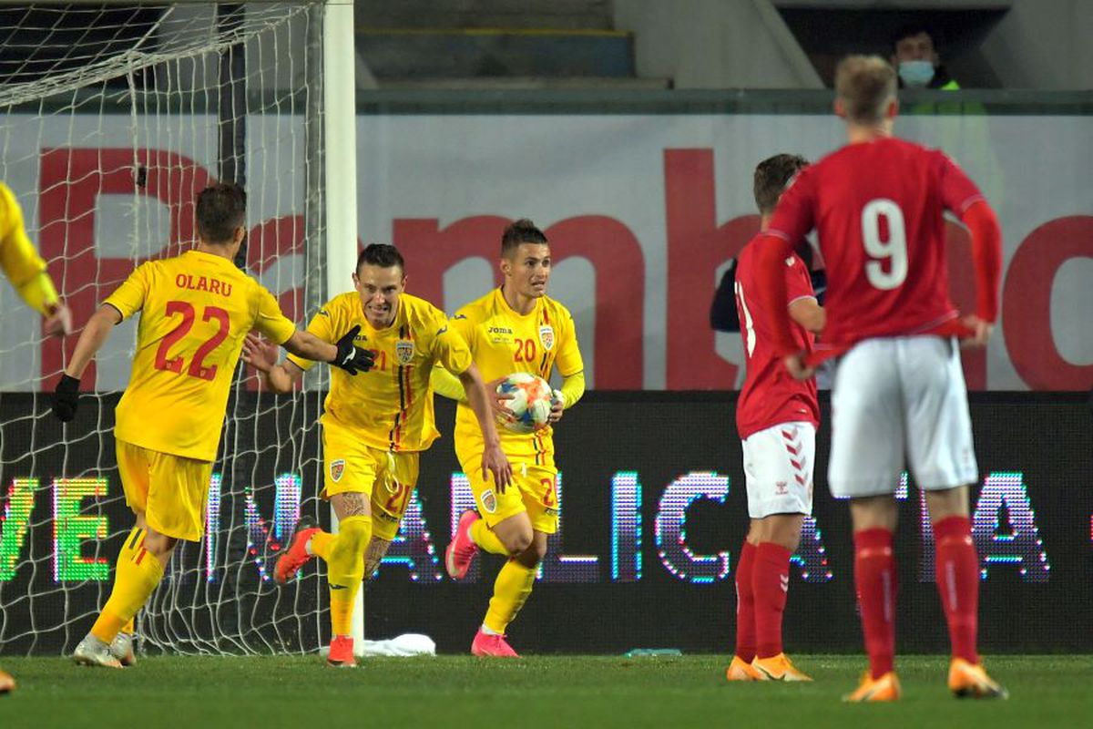 ROMÂNIA U21 - DANEMARCA U21 1-1. Eroul Valentin Costache, euforic după calificarea la EURO: „Sunt pur și simplu blocat!”