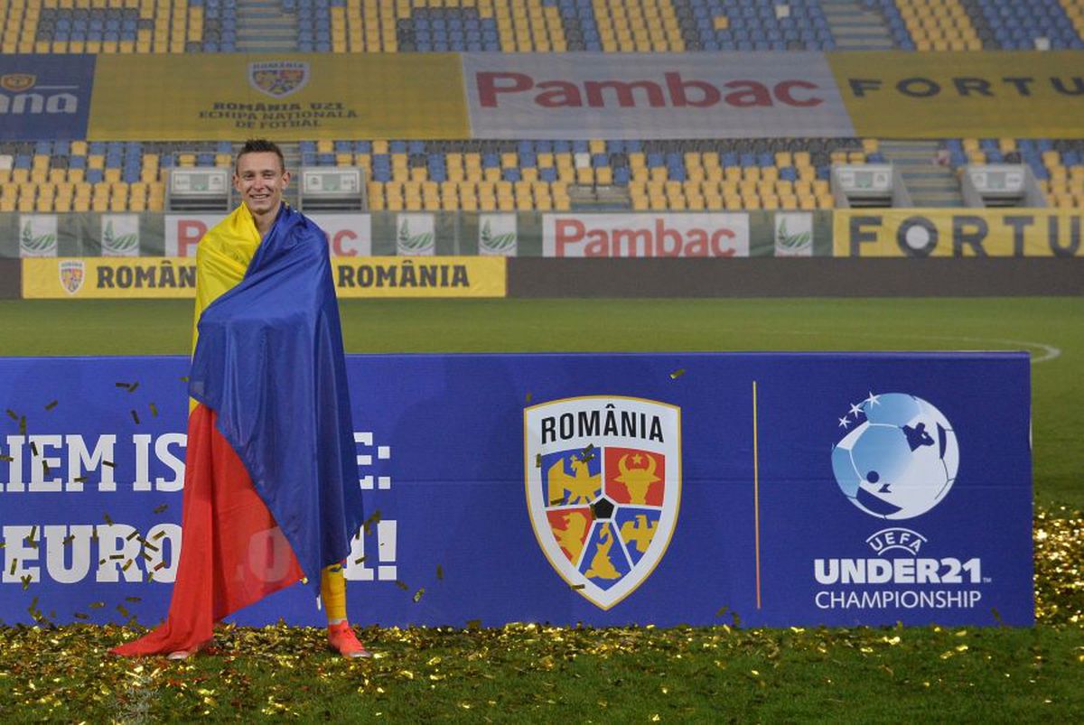 ROMÂNIA U21 - DANEMARCA U21 1-1. Eroul Valentin Costache, euforic după calificarea la EURO: „Sunt pur și simplu blocat!”