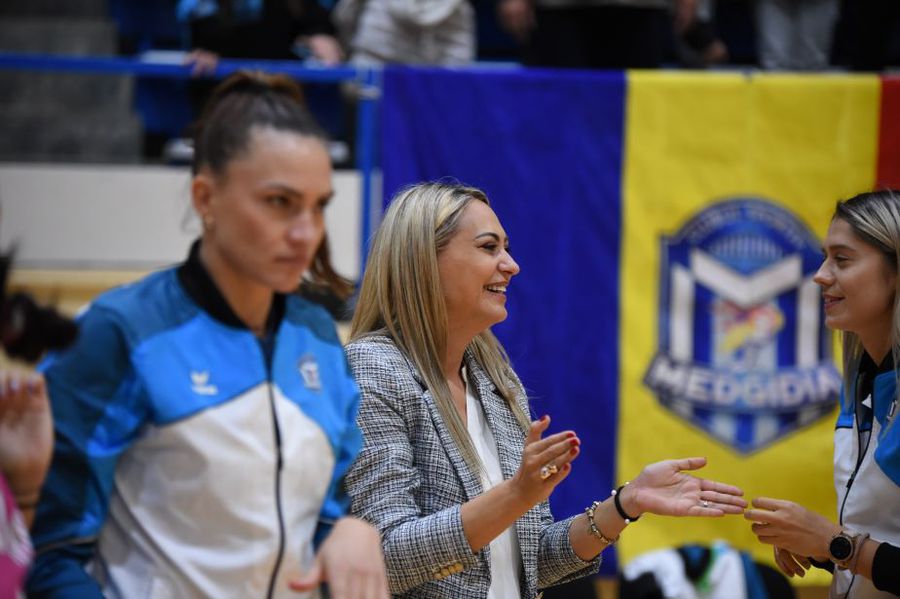 Managerul CS Medgidia, Nicoleta Gonțea Foto Alexandra Obreja Echipa fără straniere, debut în Europa » Alte 4 cluburi românești evoluează azi în cupe continentale
