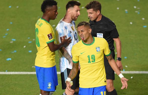 Argentina merge la Mondial, după ciocnirea cu Brazilia » Gestul jucătorilor pentru Kun Aguero