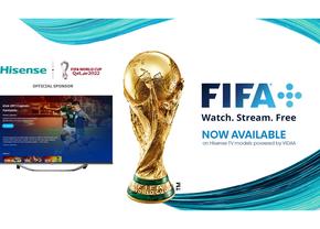 FIFA+ și Hisense vor captiva fanii pe toată durata FIFA World Cup Qatar 2022 cu lansarea FIFA World Cup Daily prezentată de Hisense