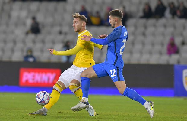 „Vinclul” lui Drăguș nu salvează România, penibilă o repriză în fața Sloveniei!