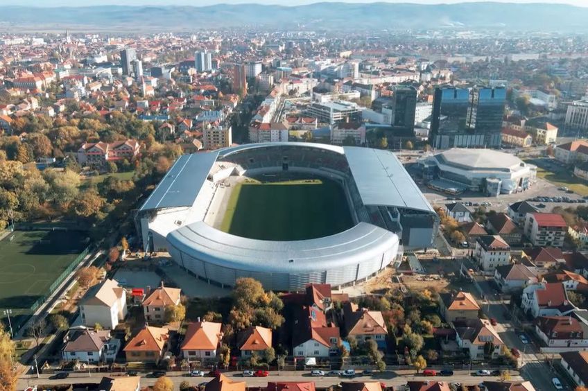 Noul stadion al lui Hermannstadt va fi inaugurat la meciul cu Farul, de pe data de 10 decembrie