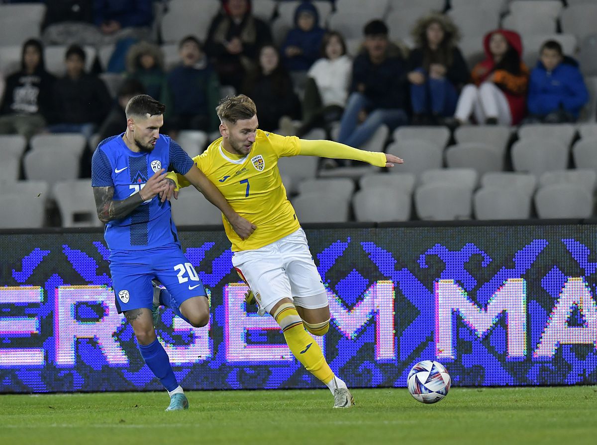 Trei „tricolori” de 7, un debutant de 3! Toate calificativele după amicalul pierdut cu Slovenia