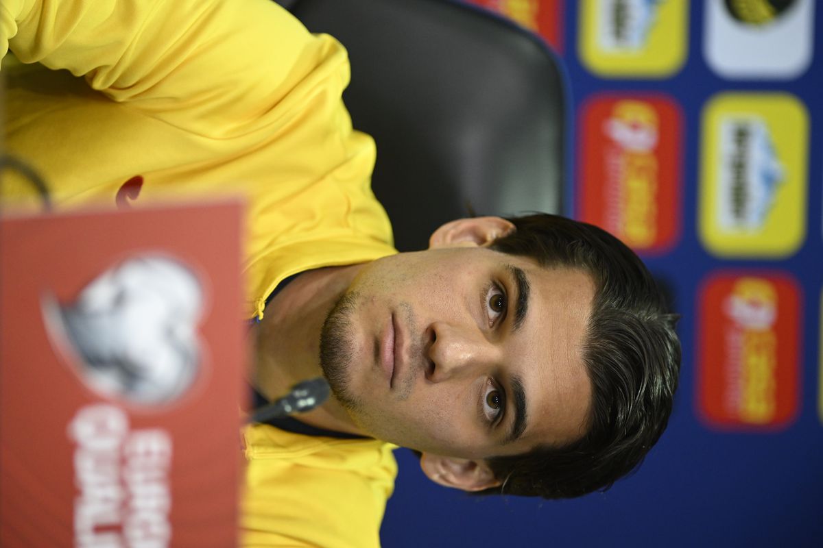 Conferință și antrenament România înainte de meciul cu Israel