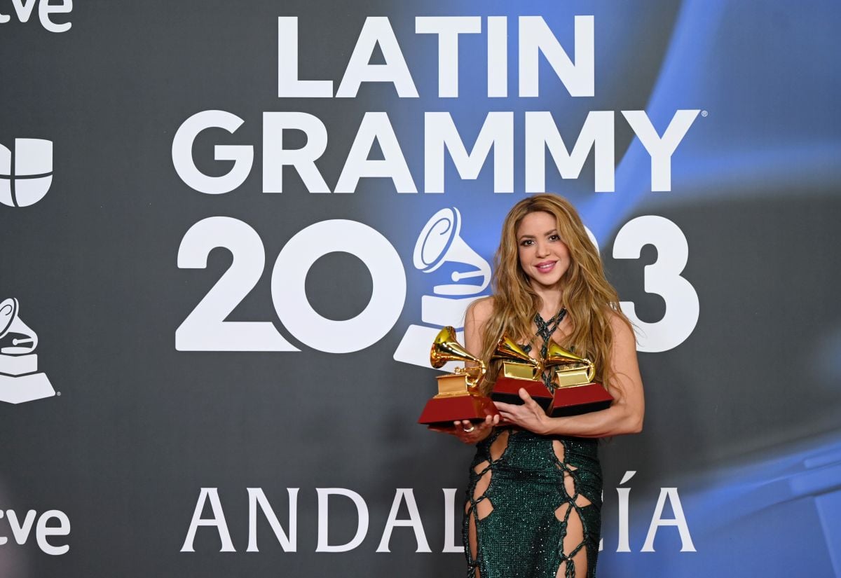 Latin Grammy 2023. Shakira a strălucit din nou. Iubita lui Marc Bartra a surprins cu ținuta ei