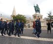 „Tricolorii” au ieșit la plimbare prin Budapesta, cu o zi înainte de Israel - România (foto: Raed Krishan/GSP)
