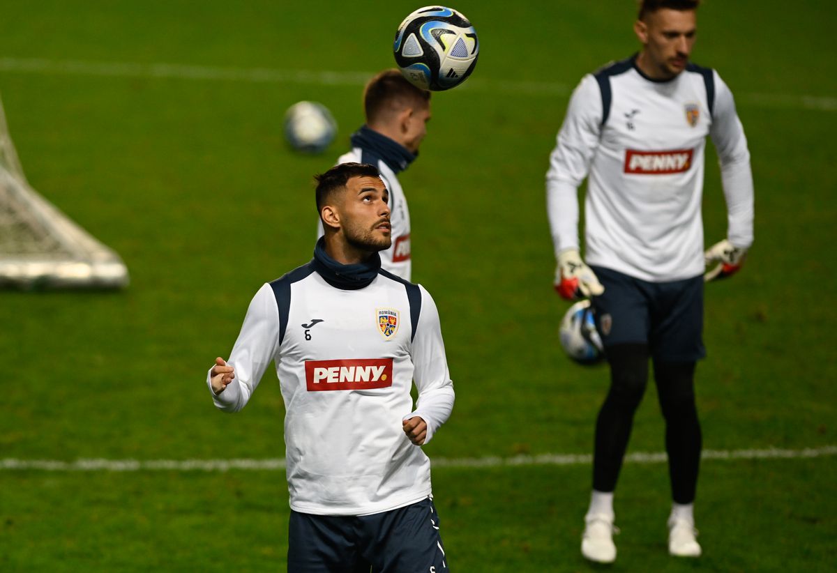 Conferință și antrenament România înainte de meciul cu Israel