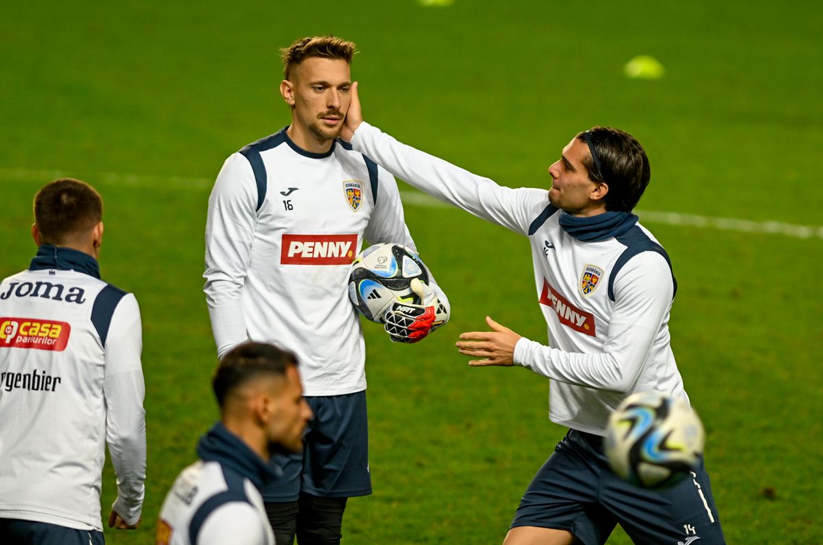 Conferință și antrenament România înainte de meciul cu Israel