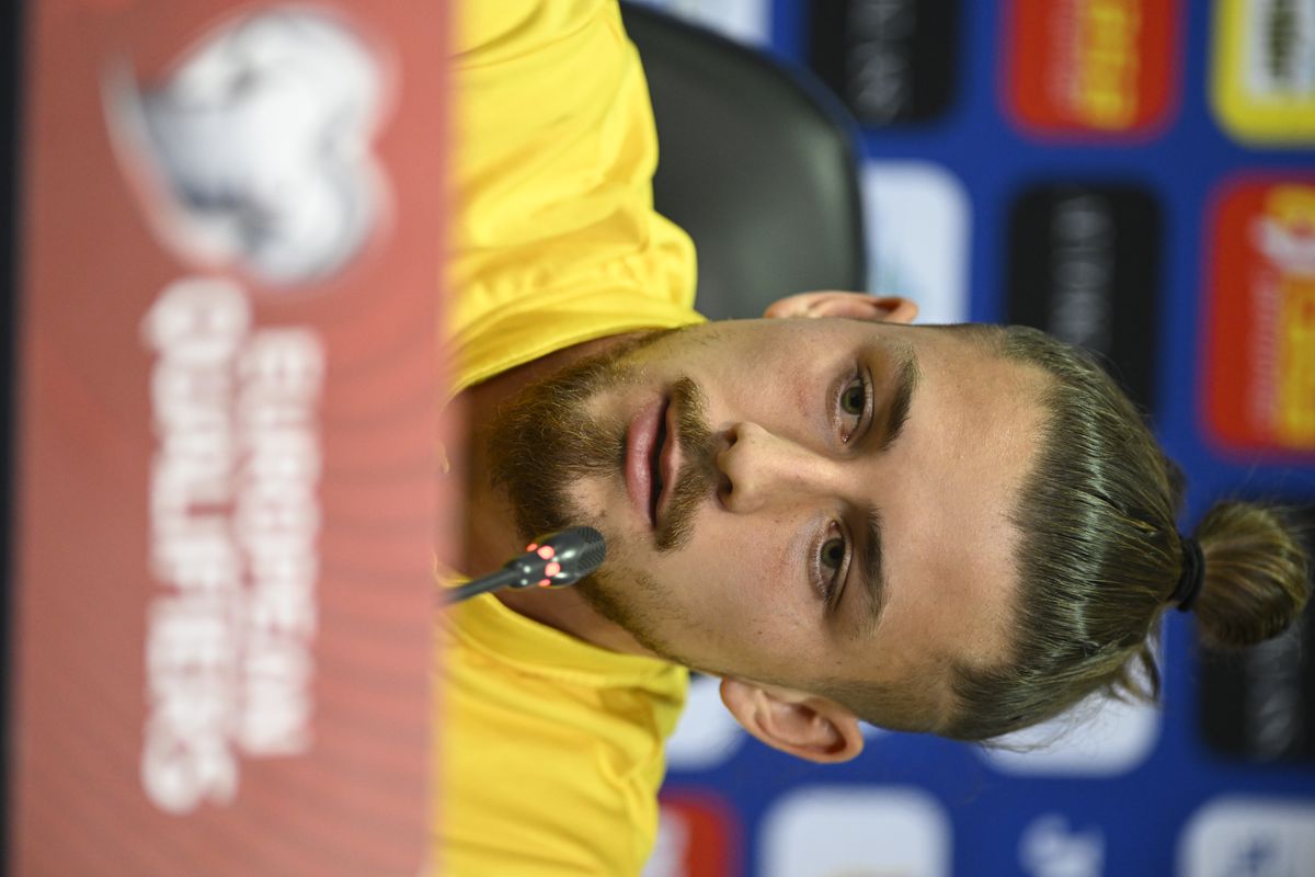 Conferință și antrenament România înainte de meciul cu Israel