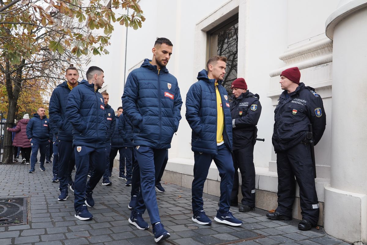 „Tricolorii” au ieșit la plimbare prin Budapesta, cu o zi înainte de Israel - România