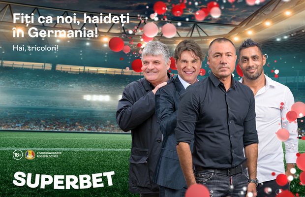 Au dus România la European și au un mesaj pentru tricolori: "FIȚI CA NOI!". Îndemnul comun al Ambasadorilor și Influencerilor Superbet