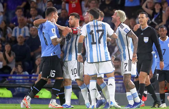 Argentina, la prima înfrângere după 12 luni! Scene incredibile cu Messi: i-a băgat mâna în gât unui adversar!