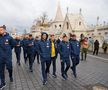„Tricolorii” au ieșit la plimbare prin Budapesta, cu o zi înainte de Israel - România (foto: Raed Krishan/GSP)