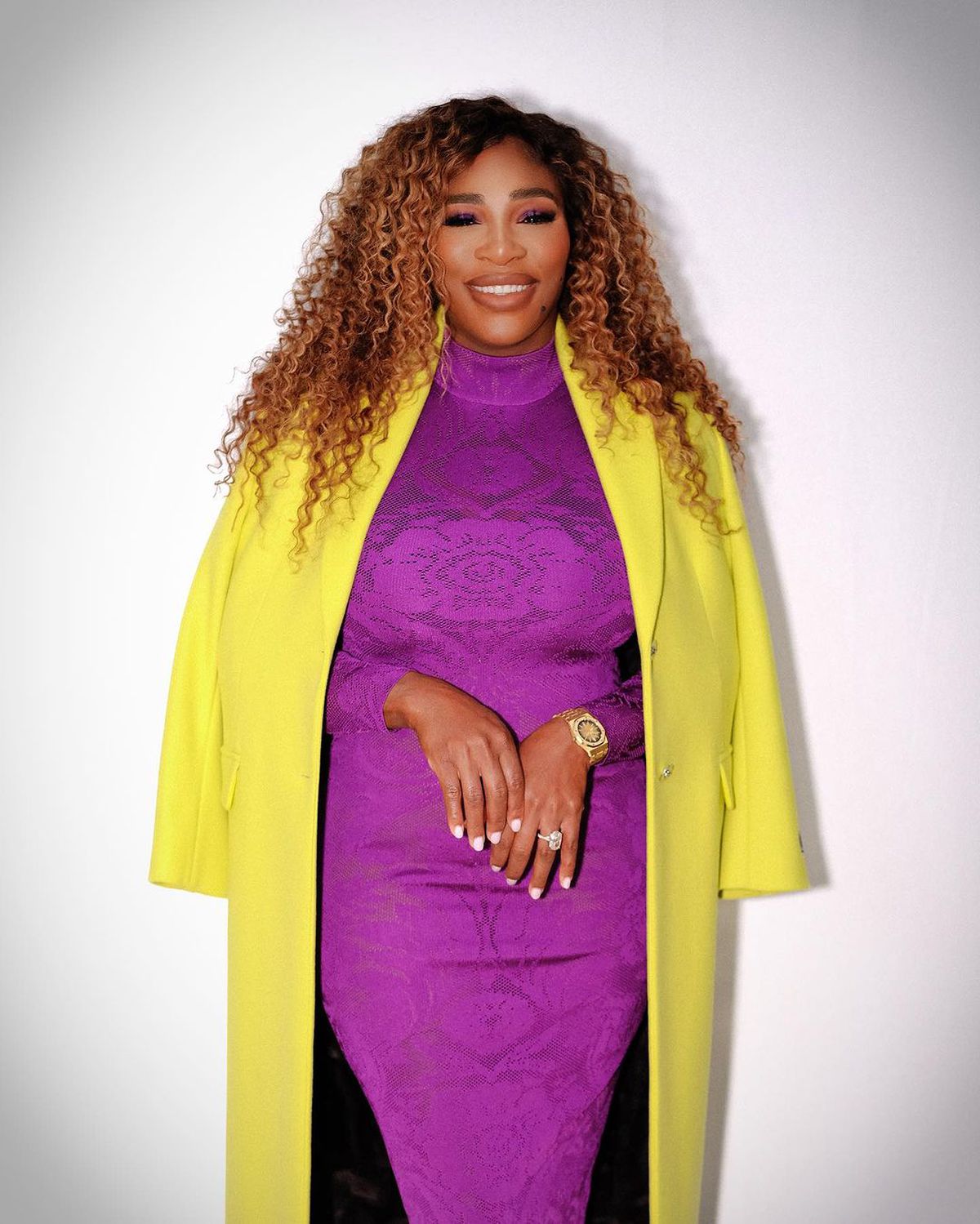 Serena Williams nu se uită la bani » Cât costă ceasul de aur cu care a apărut la ultima petrecere