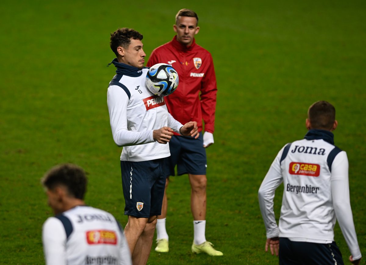 Conferință și antrenament România înainte de meciul cu Israel