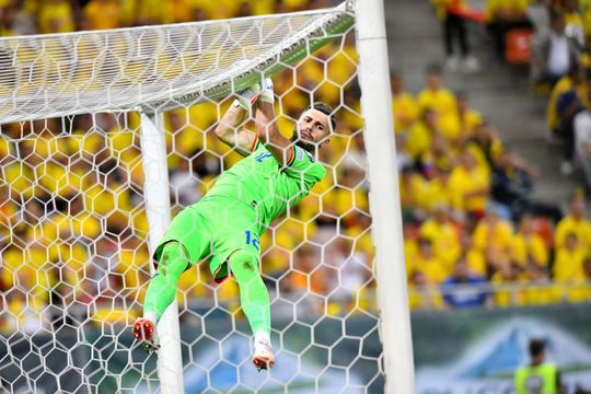 Horațiu Moldovan, în meciul tur dintre România și Israel // foto: Cristi Preda, GSP